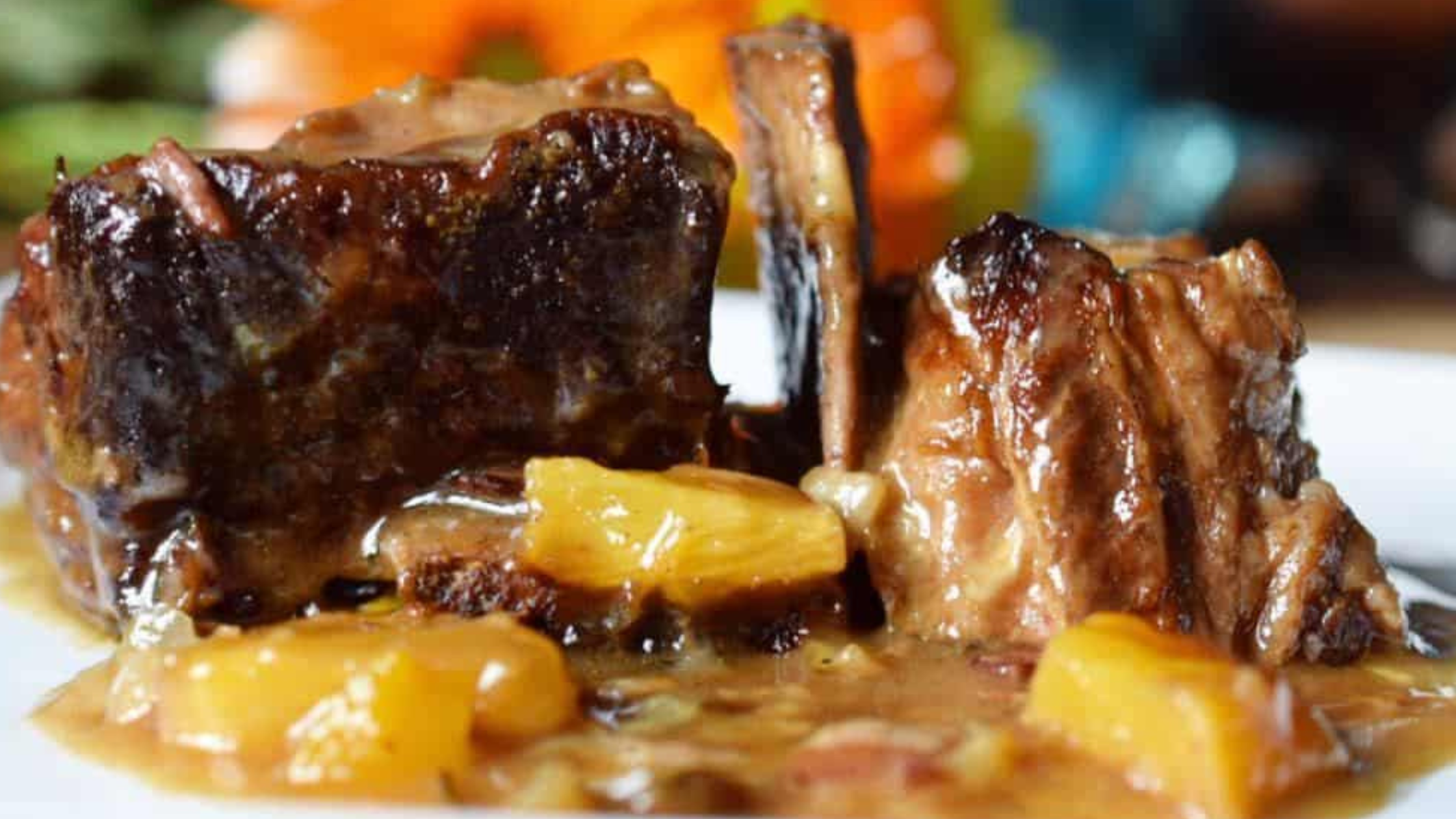 Tropical Braised Short Ribs – Green Tomato