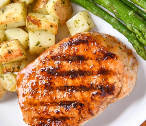Grass-Fed Boneless Pork Chops – Organic, Pasture-Raised & Full of Flavor
