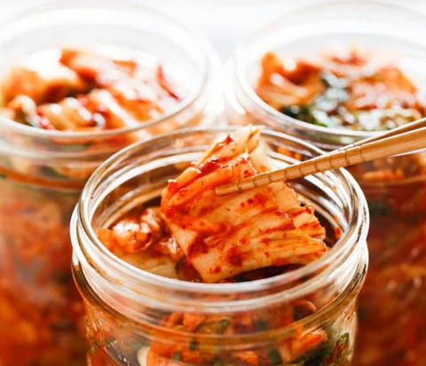 Organic Napa Cabbage Kimchi - Green Tomato