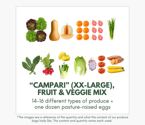 "Campari" (XXL), Fruit & Veggie Mix