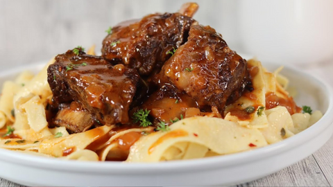 Braised  Short Ribs with Noodles