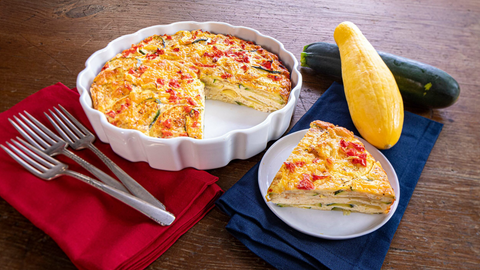 Vegetable Quiche
