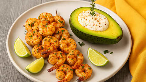 Grilled Key Lime Shrimp Skewers