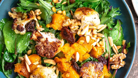 Roasted Vegetables with Butternut Squash and Cauliflower
