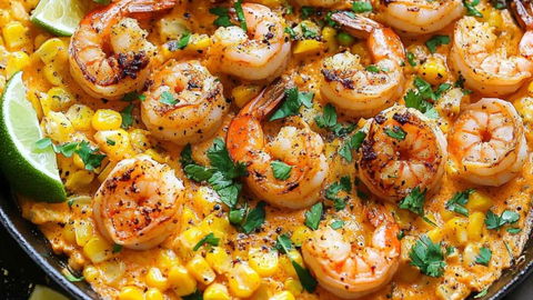 Florida Shrimp & Sweet Corn Skillet