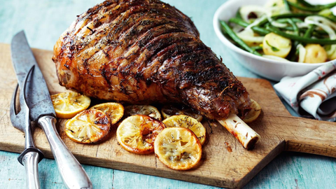 Citrus Herb Lamb Leg