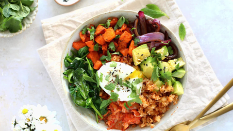 Korean Sweet Potato Bowl