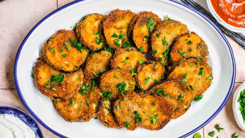 Southern Fried Eggplant (Florida-style)