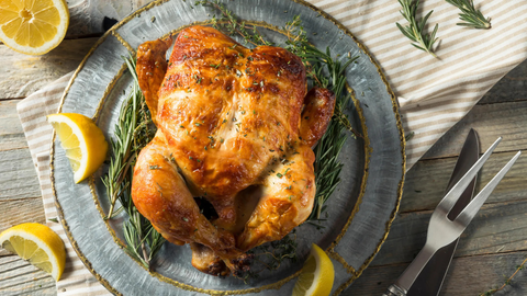 Florida-Style Roasted Whole Chicken