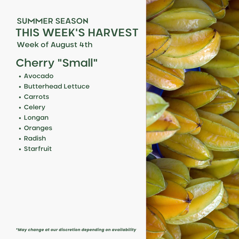 "Cherry" (Small), Mixed Fruit and Veggie