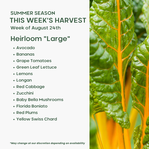 "Heirloom" (Large), Mixed Fruit and Veggie