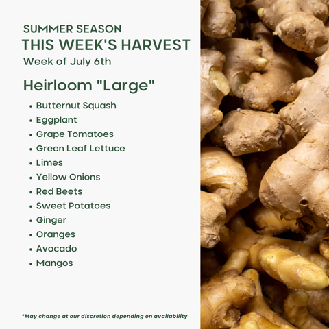 "Heirloom" (Large), Mixed Fruit and Veggie
