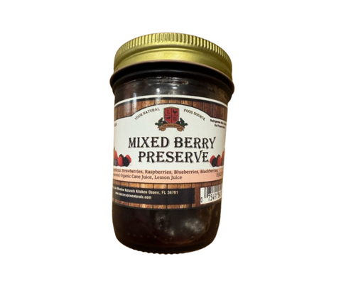 Organic Mixed Berry Preserve - Green Tomato 
