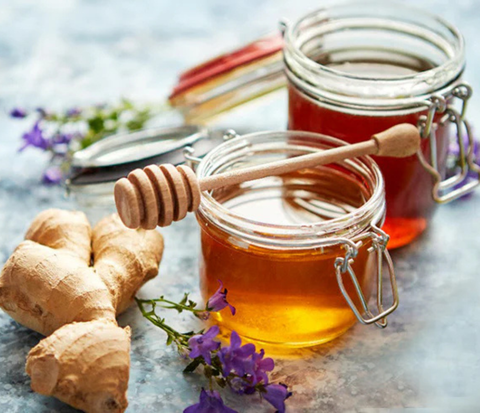 Raw Organic Ginger Infused Honey