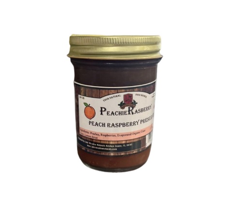 Organic Peachie Raspberry Preserve - Green Tomato 