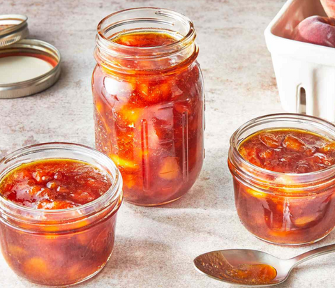 Organic Roasted Peach Preserve - Green Tomato 