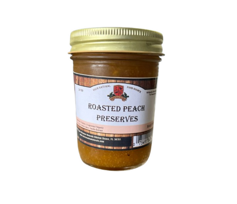 Organic Roasted Peach Preserve - Green Tomato 
