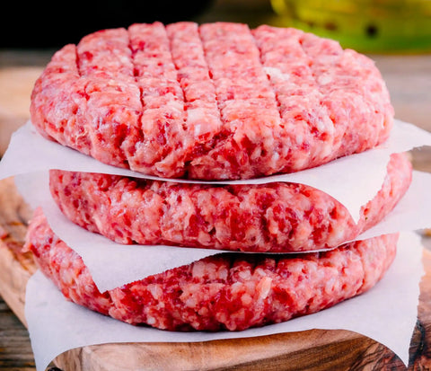 Organic Grass Fed Ground Beef Patties