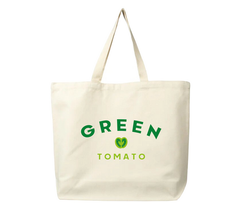 Canvas Tote Bag - Green Tomato 