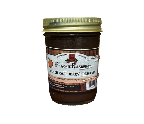 Organic Peachie Raspberry Preserve – Bright, Sweet & Naturally Delicious