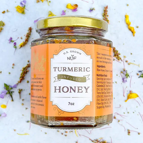 Raw Organic Turmeric Infused Honey